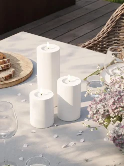 Vela LED artesanal Real Flame, 10 cm