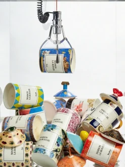 Vela perfumada artesanal Roma (cedro, sándalo y cuero)