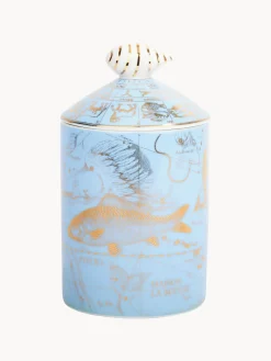 Vela perfumada artesanal Piscis (monoi y sal marina)