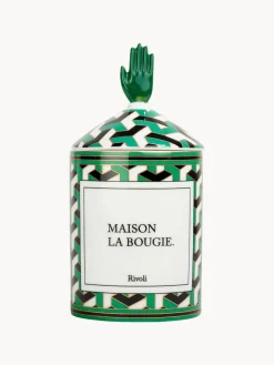 Vela perfumada artesanal Rivioli (gurjum, geranio y azafrán)