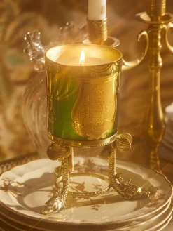 Vela perfumada artesanal Angelo (madera de cachemira, musgo y castaño glaseado)