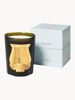 Vela perfumada artesanal de tres mechas Ernesto (clavo, ládano, madera de roble y pachulí)