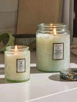 Vela perfumada artesanal Japonica Collection (madera de cacao, verbena y lavanda)