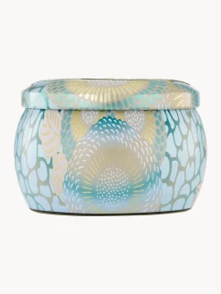 Vela perfumada artesanal California Summers (sal marina, vainilla cálida, madera de teca)