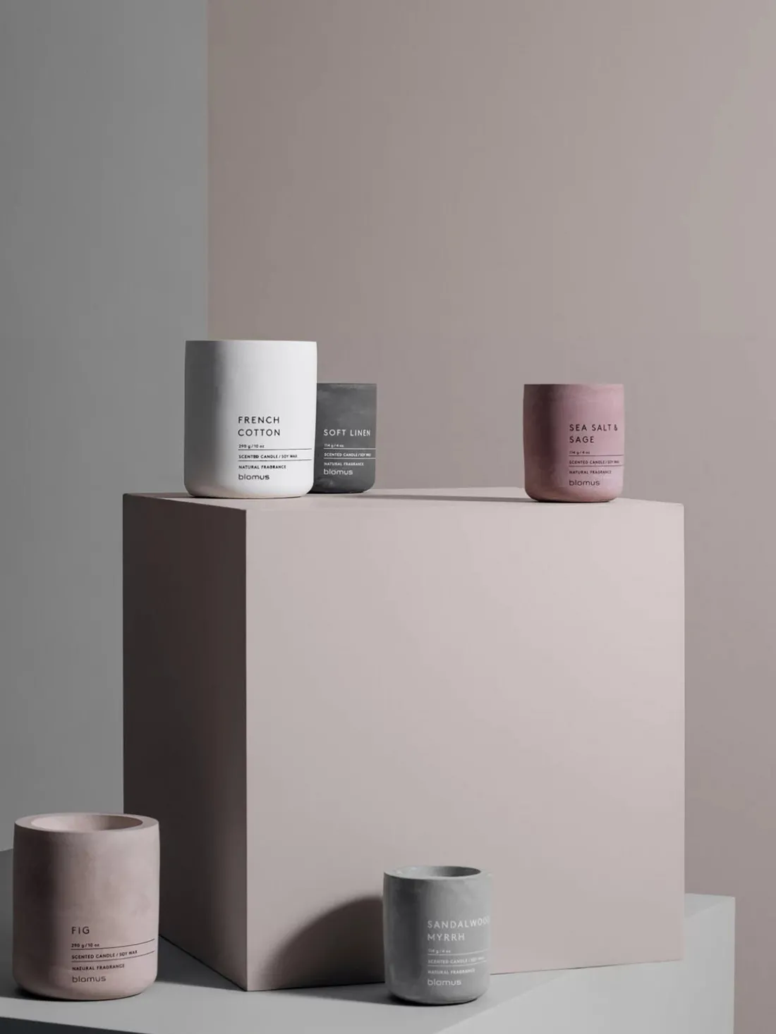 Vela perfumada Fraga (sal marina y salvia)