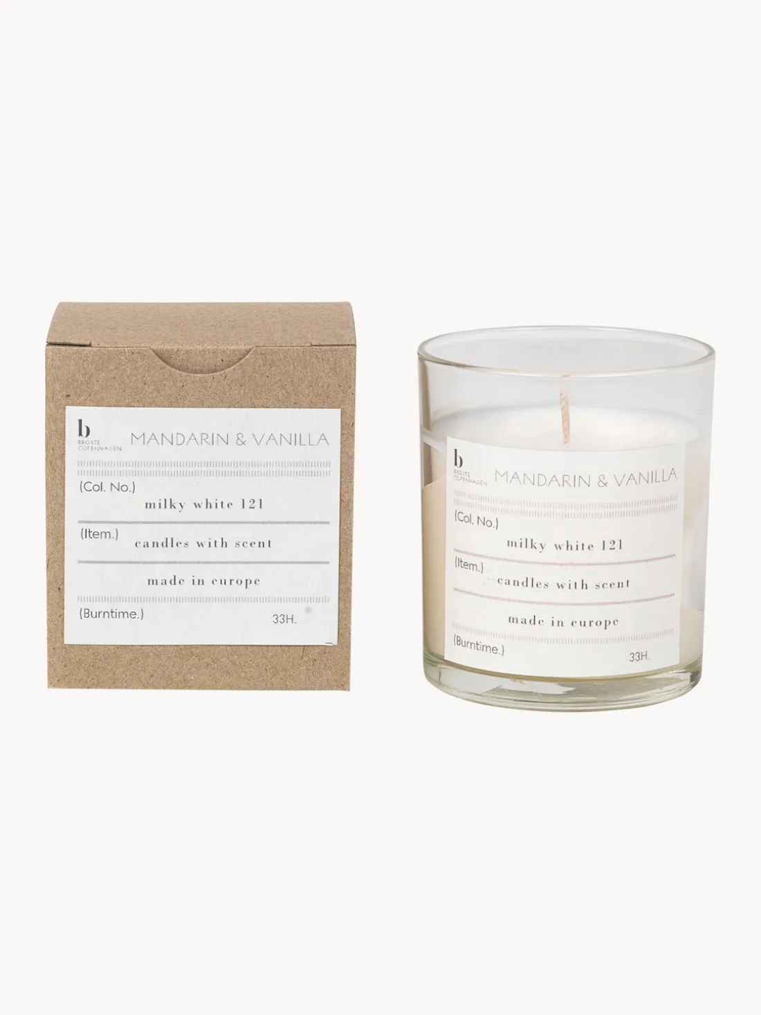 Vela perfumada Lovelock (mandarina y vainilla)