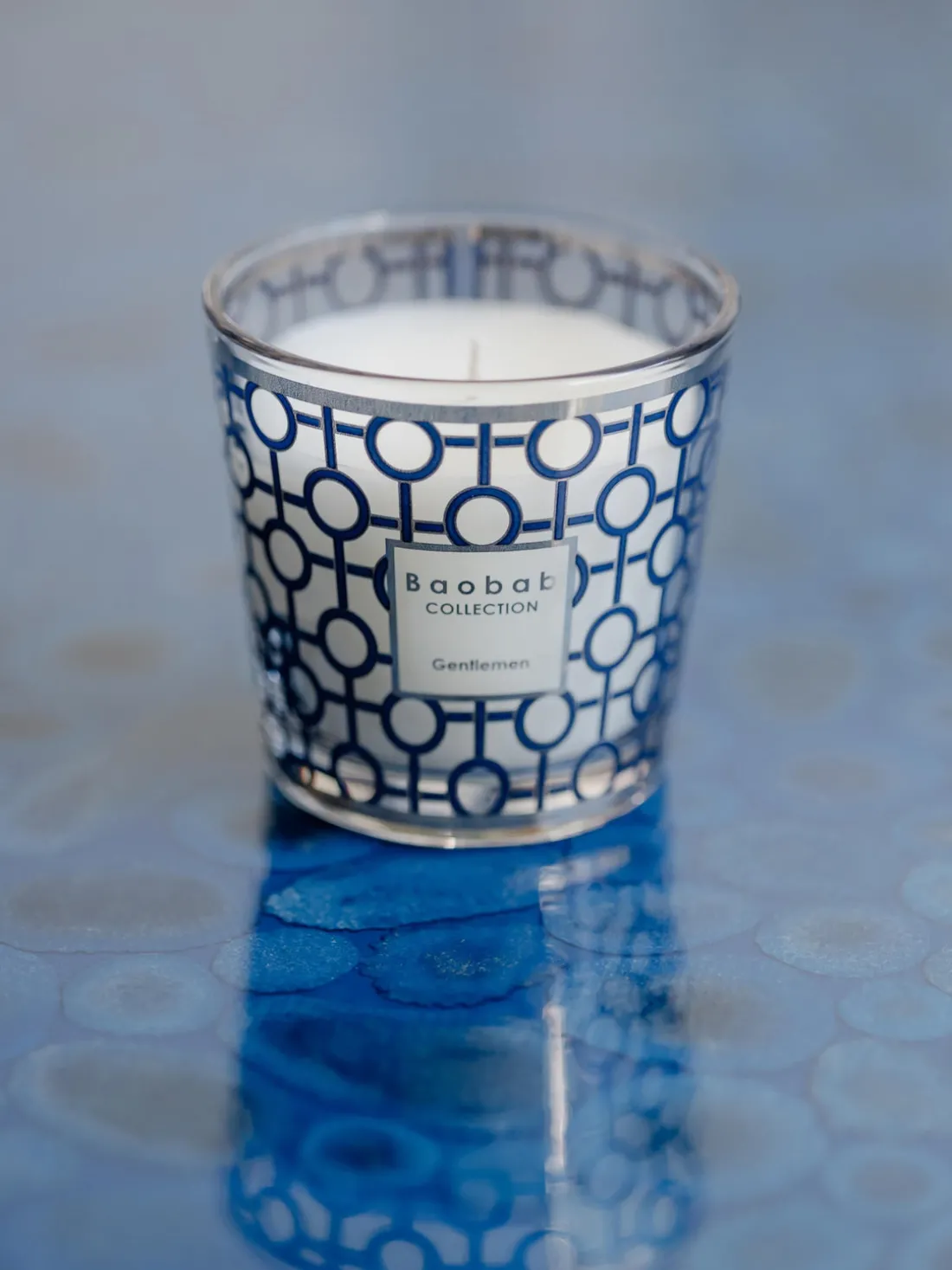 Vela perfumada My First Baobab Gentlemen (ron, azafrán y ládano)