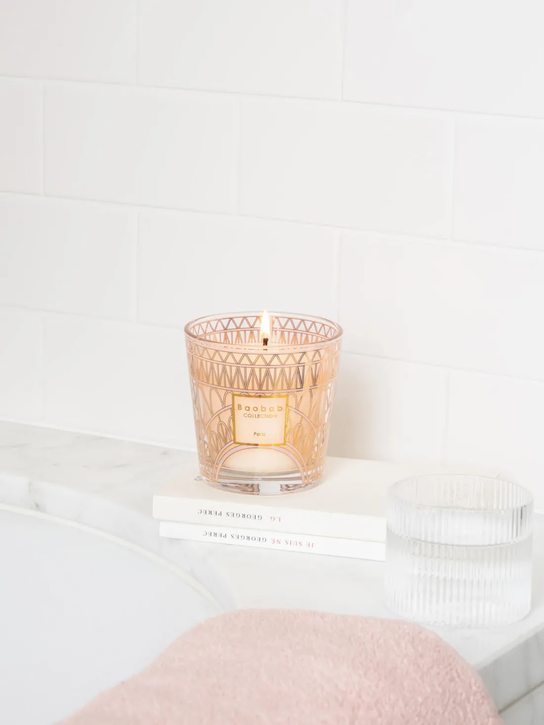 Vela perfumada My First Baobab Paris (glicina, mimosa y tilo)