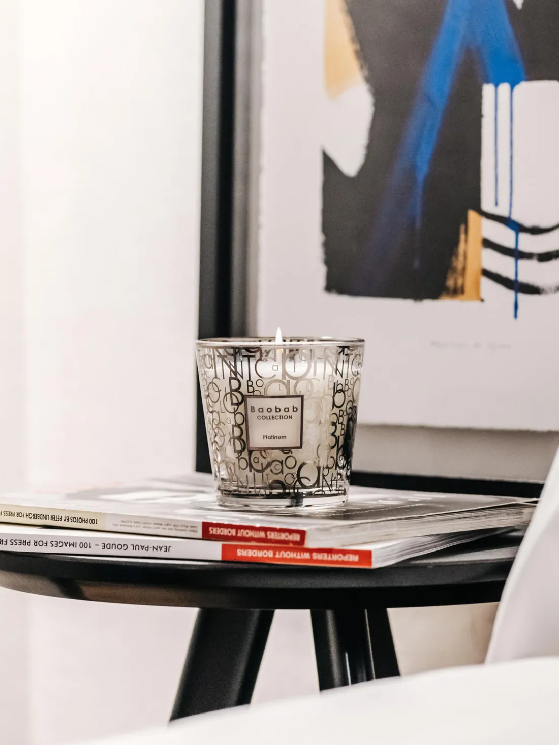 Vela perfumada My First Baobab Platinum (ámbar, nuez moscada y vetiver)