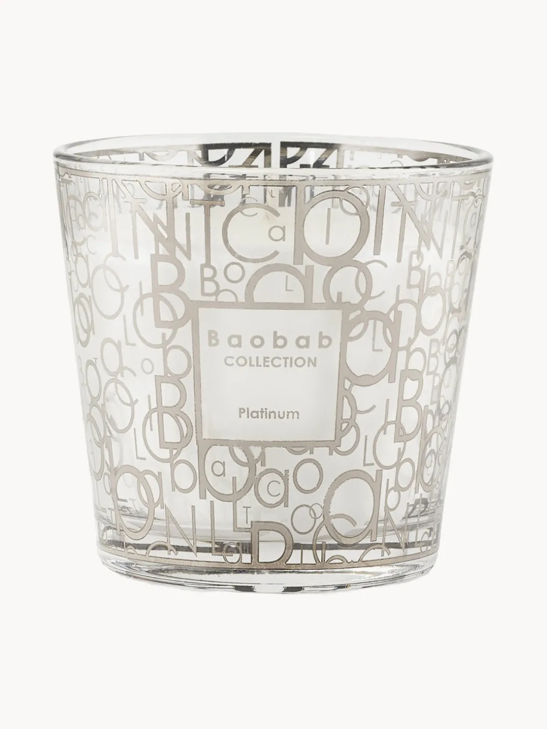 Vela perfumada My First Baobab Platinum (ámbar, nuez moscada y vetiver)