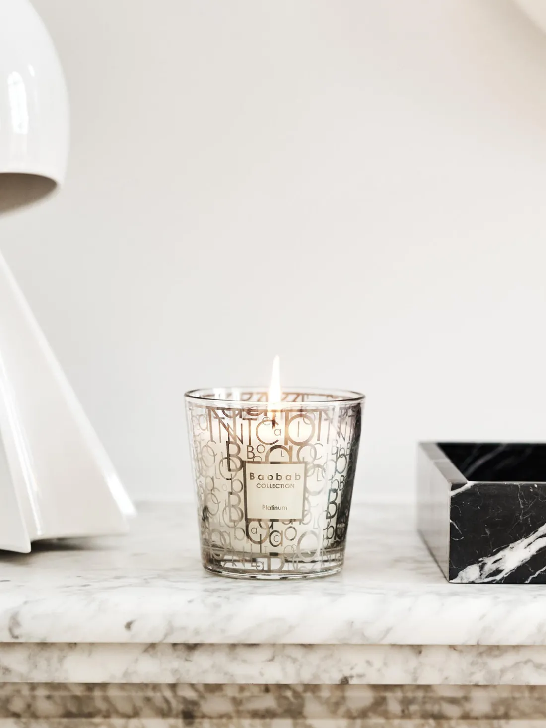 Vela perfumada My First Baobab Platinum (ámbar, nuez moscada y vetiver)