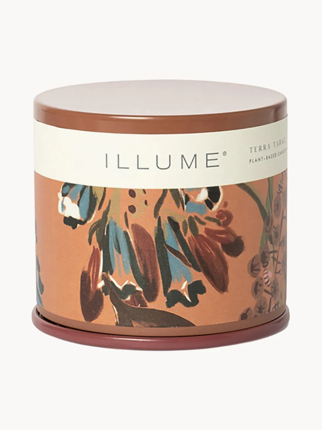 Vela perfumada Vanity Tin (almizcle de cachemira, hoja de tabaco y naranja)