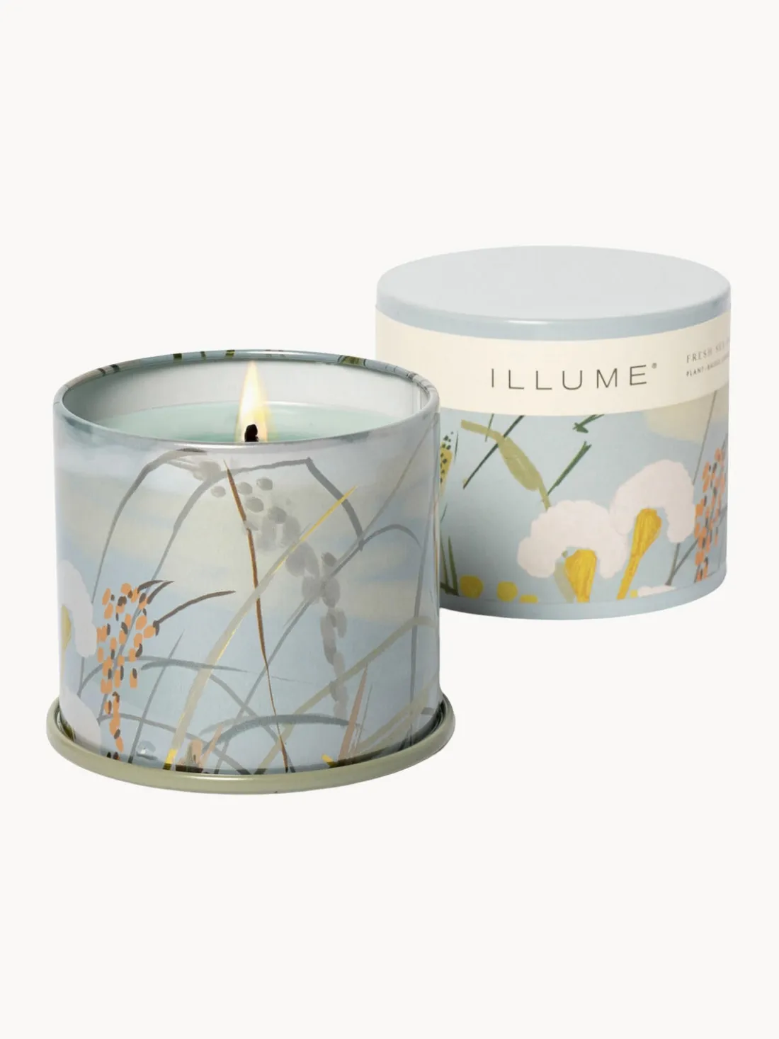 Vela perfumada Vanity Tin (jazmín y rocío marino salado)