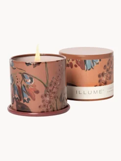 Vela perfumada Vanity Tin (almizcle de cachemira, hoja de tabaco y naranja)