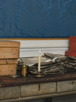 Velas cónicas artesanales Madeleine, 6 uds.