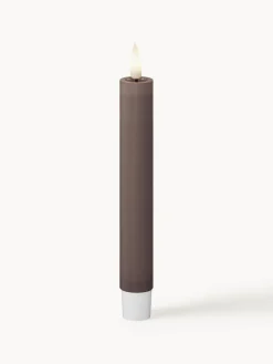 Velas cónicas LED artesanales Real Flame, 15 cm, 2 uds.