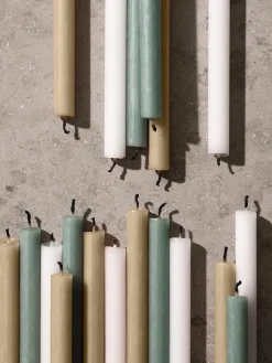 Velas cónicas Stoff Nagel, 12 uds.