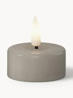 Velas de té LED artesanales Real Flame, 4 uds.