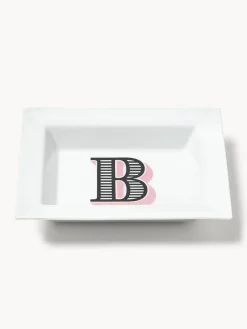 Vide-poche artesanal con motivo decorativo Westwing Collection x MEISSEN