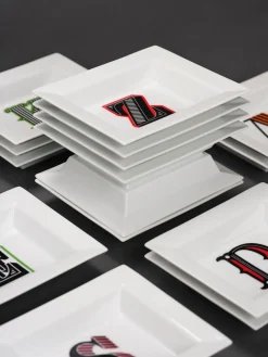 Vide-poche decorativo artesanal con motivo Westwing Collection x MEISSEN