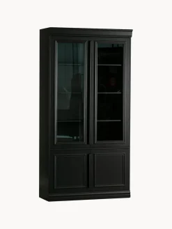 Vitrina de madera de roble Organize