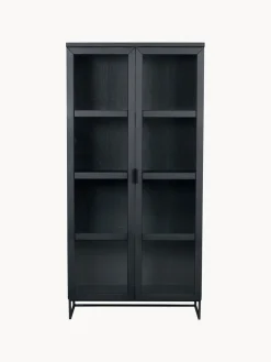 Vitrina de madera de roble Everett