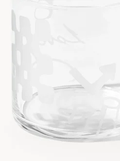 Westwing | Crosby Studios, vasos altos artesanales Cristal, 2 uds.