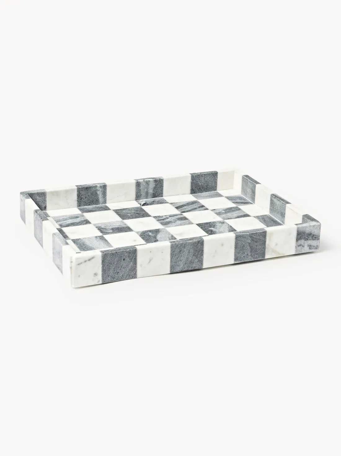 Westwing | Crosby Studios, bandeja decorativa de mármol Carreaux