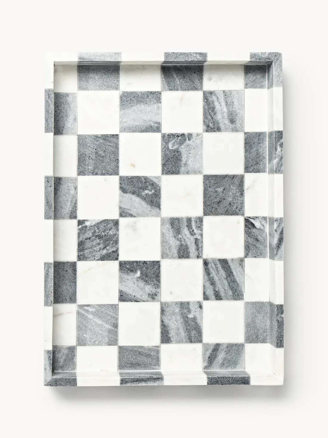 Westwing | Crosby Studios, bandeja decorativa de mármol Carreaux