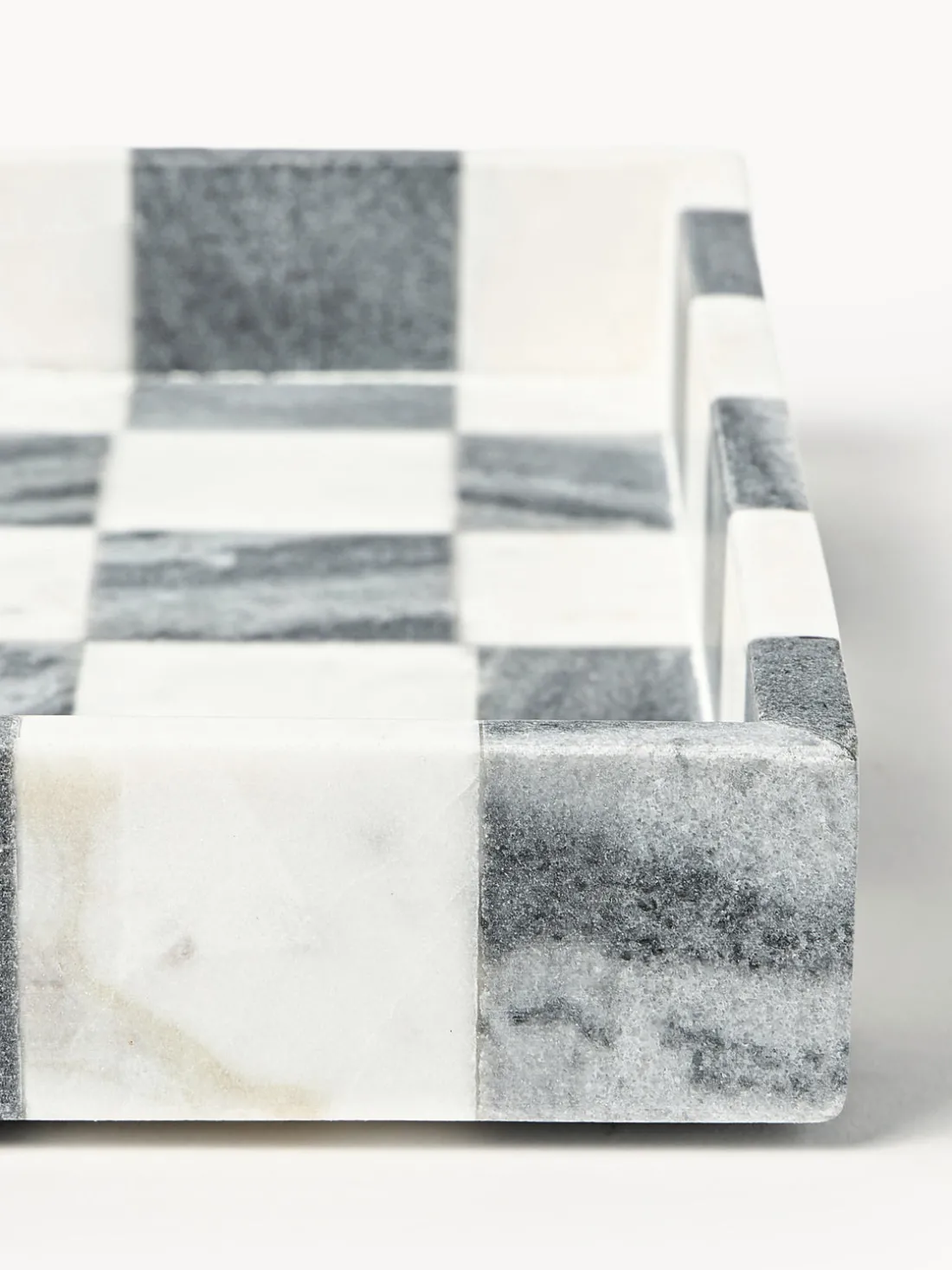 Westwing | Crosby Studios, bandeja decorativa de mármol Carreaux