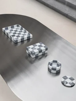 Westwing | Crosby Studios, bandeja decorativa de mármol Carreaux