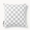 Westwing | Crosby Studios, funda de cojín a cuadros Oreiller
