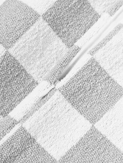 Westwing | Crosby Studios, funda de cojín a cuadros Oreiller