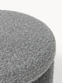 Westwing | Crosby Studios, taburete tapizado en tejido bouclé
