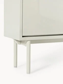 Zapatero de madera con compartimentos plegables Elona