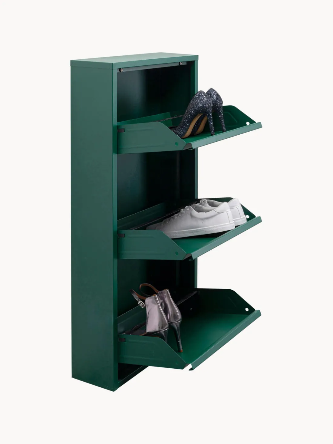 Zapatero de pared Caruso, puertas abatibles