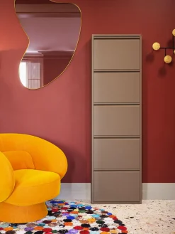 Zapatero de pared Caruso, puertas abatibles