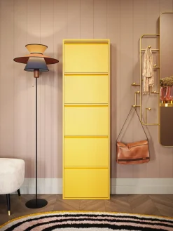 Zapatero de pared con compartimentos plegables Caruso