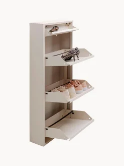 Zapatero de pared con compartimentos plegables Caruso