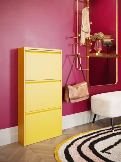 Zapatero de pared con compartimentos plegables Caruso